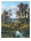 Shades of Evening Giclee Print by Montoya 