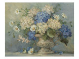 Blue and White Delight Giclee Print by Barbara Mock
