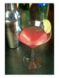 Cosmopolitan Cocktail Giclee Print by Steve Ash