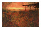 Fire Sky Lámina giclée por Art Fronckowiak