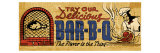 Retro Diner BBQ Giclee Print