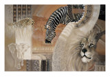 Colores africanos Lámina giclée por Diana Martin