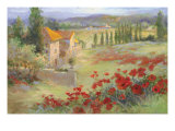 Fattoria d'Umbria reproduction procédé giclée par Ruth Baderian