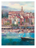 Mediterranean Harbor I Giclee-trykk av Peter Bell Mediterranean Harbor I Giclee-trykk av Peter Bell
