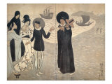Arrival of Christianity reproduction procédé giclée par Yumeji Takehisa