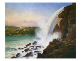 Niagara Giclee-trykk av Edward Beyer