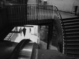 Stairs of a Subway, Paris, France Photographic Print by Tomaru Eiichi