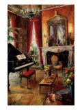 Elegant Salon Giclee Print by Foxwell 