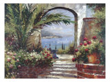 Rose Arch Giclee Print by Peter Bell