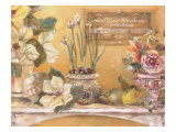 Le printemps arrive reproduction procédé giclée par Shari White
