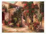 Garden Court Lámina giclée por Art Fronckowiak Garden Court Lámina giclée por Art Fronckowiak