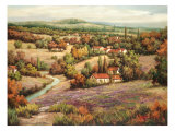 Villagio Distante I Giclee Print by Lazzara 