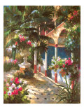 Garden Atrium l Giclee Print by Vera Oxley