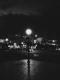 Street Corner of Night, Paris, France Photographie par Tomaru Eiichi