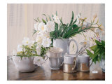 Tante Tazze Bianche Giclee Print by Danka Weitzen Tante Tazze Bianche Giclee Print by Danka Weitzen