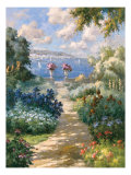 Promenade matinale Reproduction procédé giclée par Alberto Pasini