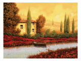 Al Tramonto Sul Fiume Giclee Print by Guido Borelli