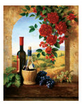 Patio View Reproduction procédé giclée par Fran Di Giacomo