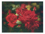 Roses are Red Giclee-trykk av Bowmy Roses are Red Giclee-trykk av Bowmy