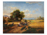 Heading Home Giclee Print by A. Weller