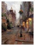 Strolling in Montpellier Giclee Print by Hovely 