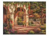 Arch Courtyard II reproduction procédé giclée par Sung Kim