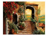 Sulle Scale Verso Reproduction procédé giclée par Guido Borelli