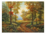 Early Autumn Path Giclee Print by Lazzara 