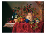 Une table à Capri Reproduction procédé giclée par Fran Di Giacomo