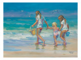 Mother's Helpers Giclee Print by Lucelle Raad