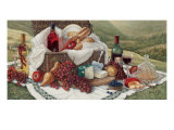 Tuscan Picnic reproduction procédé giclée par Janet Kruskamp
