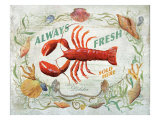 Langouste Reproduction procédé giclée par Scott Jessop