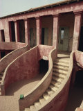 Slaves Houses, Ile De Goree, Senegal, West Africa, Africa Fotografisk trykk av Humphrey Burton