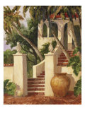 Entrada Palmas I Lámina giclée por Art Fronckowiak