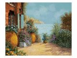 Otri sulla Terrazza Giclee Print by Guido Borelli