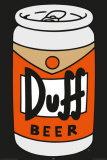 The Simpsons - Duff Can Affiche