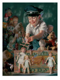 The Puppeteer Giclee-trykk av Bob Byerley The Puppeteer Giclee-trykk av Bob Byerley
