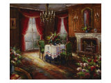 Fireside Supper Giclee Print by Foxwell 