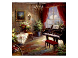 Music Parlor Giclee Print by Foxwell 