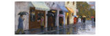 Paseo en una mañana con llovizna Lámina giclée por Roger Williams Paseo en una mañana con llovizna Lámina giclée por Roger Williams