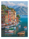 Villagio Del Porto Lámina giclée por Sung Kim