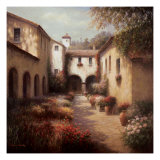 Portico Giclee Print by D. W. Dai