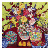Floral Arrangement II Giclee Print by Cynthia Gatien