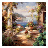 Pompeii Terrace Giclee Print by Horwich 