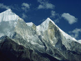 Bhagirathi Parbat, Himalayas, India Photographic Print by Nigel Callow