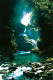 New Zealand Waterfall Kunstdrucke