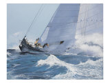 Racing Waves reproduction procédé giclée par Robert G. Radcliffe