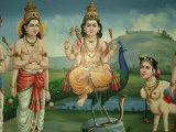 Ceiling Paintings of Hindu Deities, Sri Mariamman Temple in Chinatown, Singapore, Southeast Asia Fotografisk trykk av Steve Bavister Ceiling Paintings of Hindu Deities, Sri Mariamman Temple in Chinatown, Singapore, Southeast Asia Fotografisk trykk av Steve Bavister