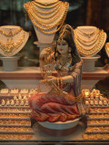 Jewellery Displayed in a Shop Window in Singapore, Southeast Asia Photographic Print by Steve Bavister