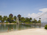 Palawan Beach, Sentosa Island, Singapore, Southeast Asia Photographie par Pearl Bucknall
